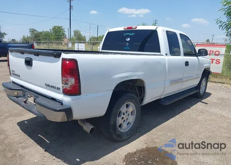 2005 Chevrolet Silverado 1500 Ls из США, поврежденный, VIN 1GCEC19X65Z349993